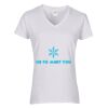 Heavy Cotton Women's V-Neck T-Shirt Thumbnail